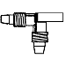 FLAIR-IT DRAIN ANGLE VALVE  1/2FLX1/2FL